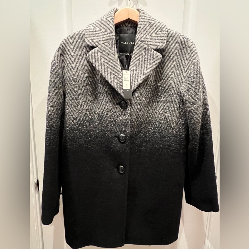 NWT Talbots Winter Coat, Size 4